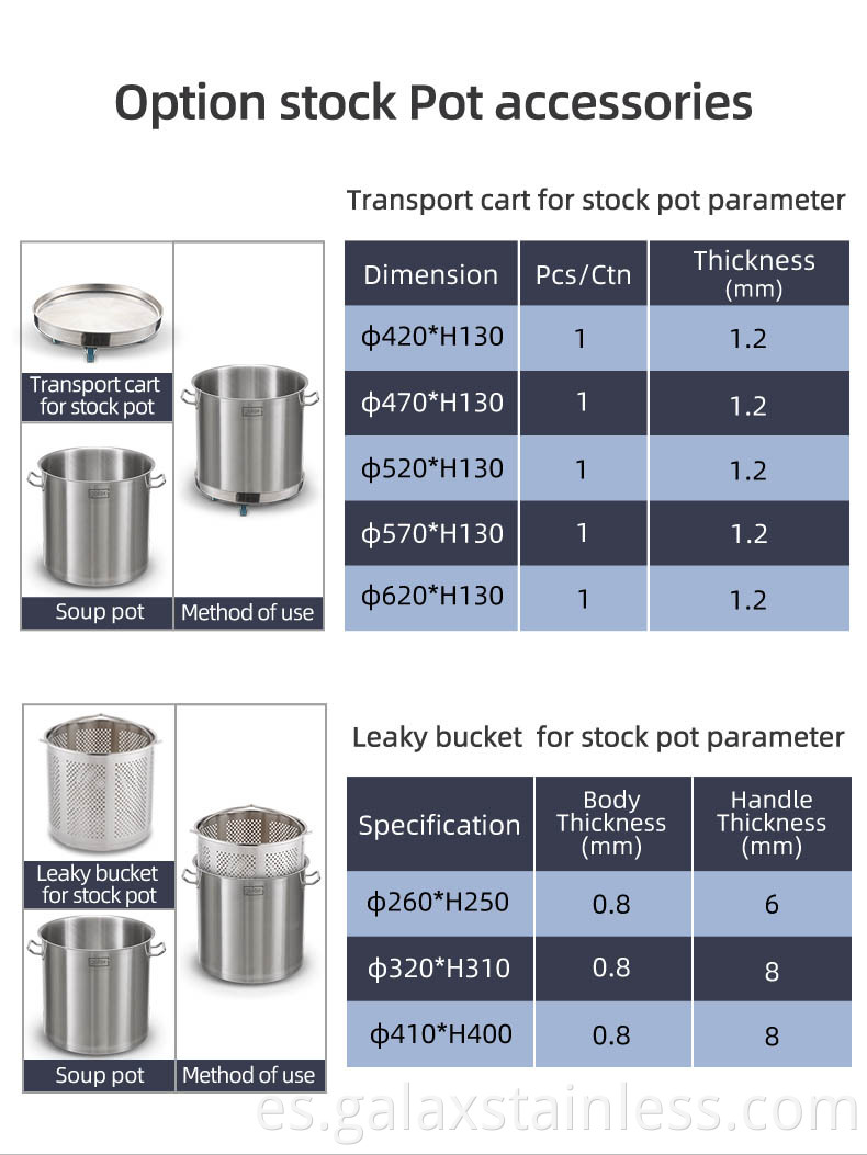 Stainless Steel Soup Pot